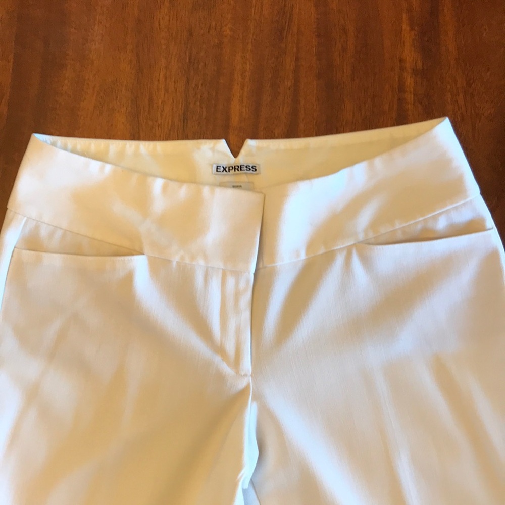 White Express Editor pant in sz 10R